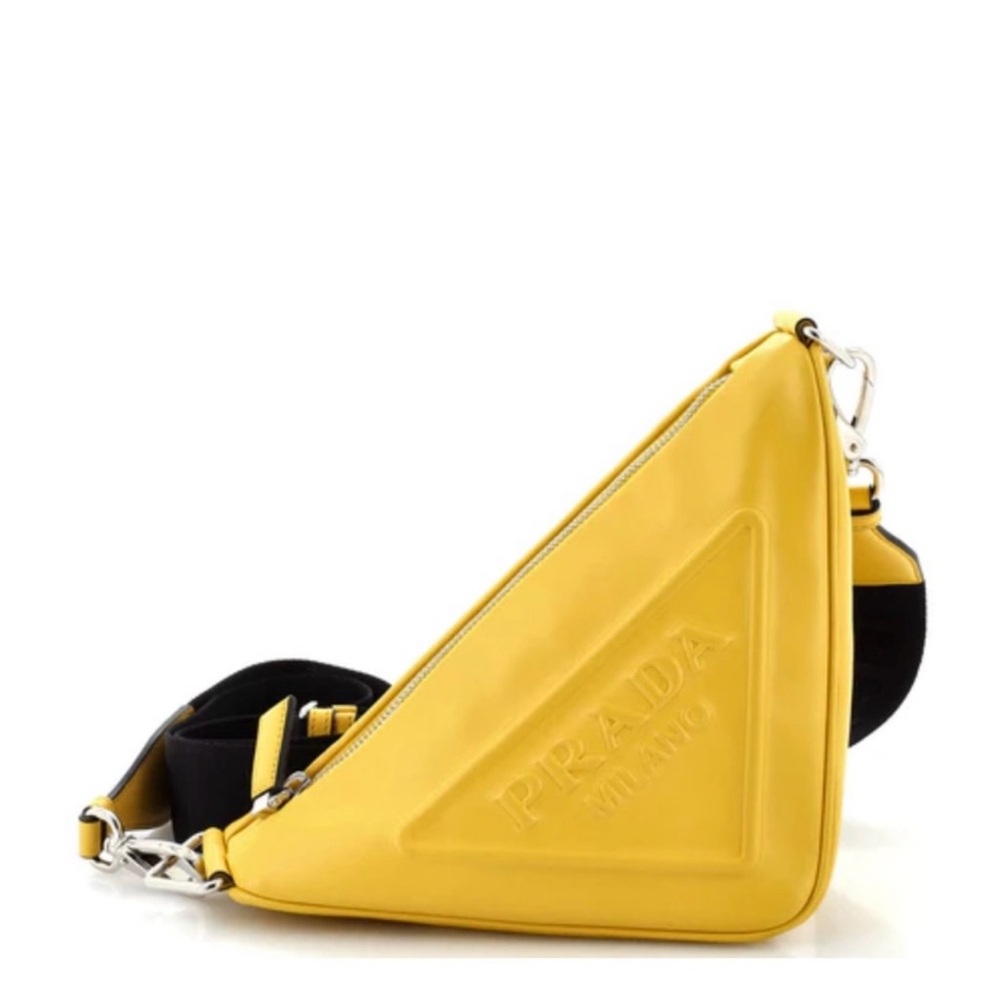 Prada Yellow Crossbody Bag